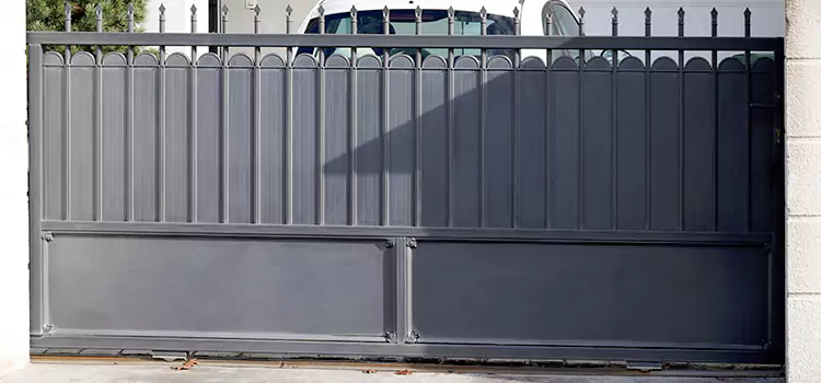 Metal Driveway Gate Installation Baldwin